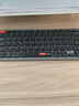 联想（Lenovo）无线蓝牙键盘鼠标套装可充电轻薄便携商务办公电脑iPad平板mac通用剪刀脚无线键盘无线键鼠套装 P211-灰黑色-键鼠套装【键鼠共用1个接收器】 无线蓝牙双模 实拍图