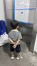 巴布豆童鞋男童宝宝闪灯鞋网面透气儿童学步鞋103352144藏青蓝/米27 实拍图