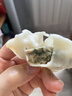 吴大娘大娘水饺手工捏制荠菜猪肉饺40只 800g 饺子儿童早餐速冻半成品 实拍图