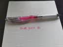 派通（Pentel ）BLN75TL按动中性笔高颜值0.5mm针管签字笔商务学生速干水笔水性笔文具 粉色笔芯 实拍图