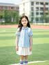 回力书包小学生女1-3年级ins百搭大容量简约高颜值初中生女生双肩包 实拍图