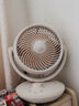 美的（Midea）【小型风扇】轻音台式桌面空气循环扇家用柔风电风扇宿舍办公迷你台扇落地扇空调伴侣 GAF18AD 实拍图