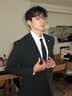 花花公子西服套装男士商务修身西装职业正装小西服新郎伴郎结婚礼服三件套 黑色双扣西服*西裤*衬衫*大礼包 2XL 【141-155斤】 实拍图