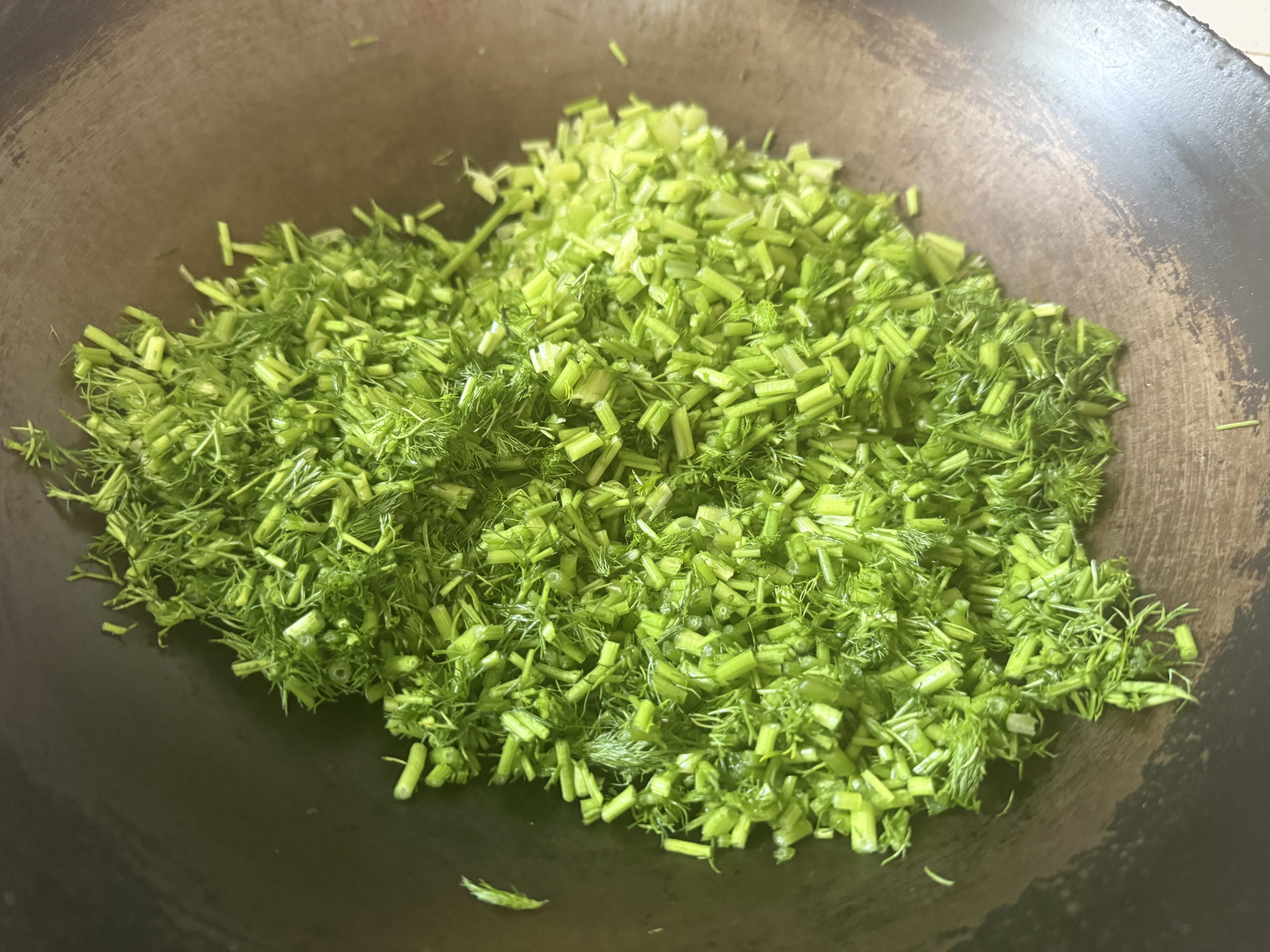绿食者 新鲜茴香叶500g 茴香苗 饺子馅料茴香菜西餐香料蔬菜 实拍图