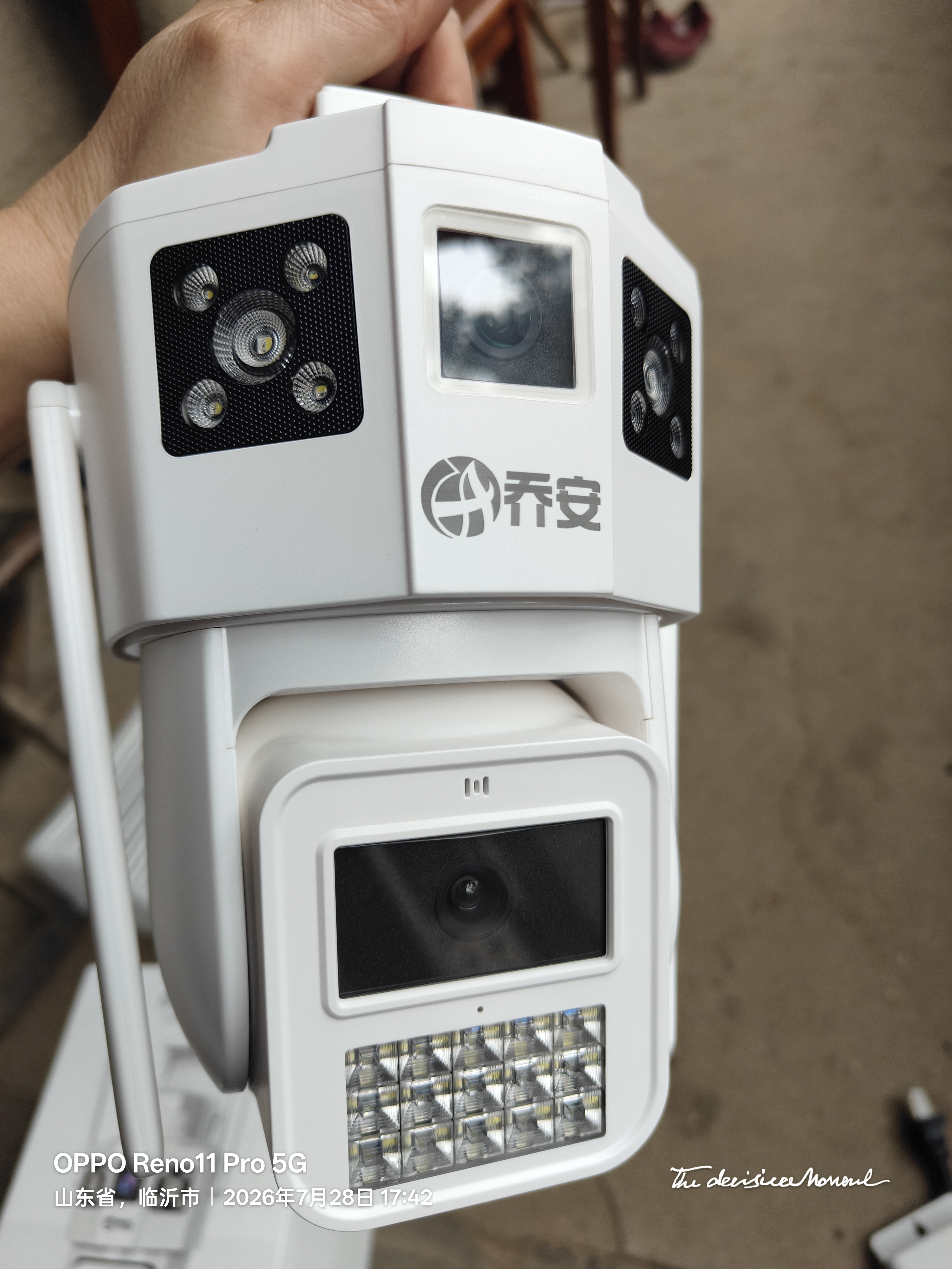 乔安（JOOAN）4g摄像头室户外终身免充值流量不用插网络线手机远程监控器AI家用360度无死角带全景夜视云台旋转 实拍图