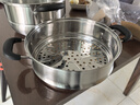 爱仕达（ASD）蒸锅双层不锈钢蒸锅 家用炖蒸煮一体汤锅26CM大容量蒸笼QVL1526WG 实拍图