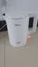 美的（Midea）电热水壶烧水壶有钛无缝内胆1.5L容量自动断电双层防烫2026新款MK-HJ1570-T 实拍图