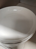 奥美优（AOmeiyou）陶瓷盘子菜盘家用简约白色釉下彩餐具餐盘碟子深盘套装8英寸4只 实拍图