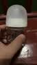 贝亲（Pigeon）【新生儿第一个奶瓶】玻璃奶瓶宽口径奶瓶80ml SS号奶嘴 0月+ 实拍图