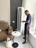 海尔空调出品大3匹变频圆柱立式柜机超省电家用空调新一级能效冷暖节能WIFI自清洁冷暖Leader 补贴15% 超省电 Air 3匹 【新品升级】AI无风感+灵动双出风 实拍图