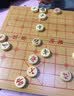 得力（deli）折叠实木象棋升级款木连盘实木中国象桌游学生开学露营套装 实拍图