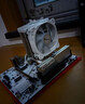 乔思伯（JONSBO）CR-1400E ARGB版白色 塔式CPU散热器（主板5VARGB同步/4热管/PWM风扇/多平台/附硅脂） 实拍图