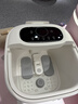 海尔（Haier）泡脚桶全自动软胶按摩足浴盆恒温加热小管家杀菌足浴桶洗脚盆生日礼物七夕节礼物HQY-J631W 实拍图