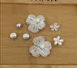 范爷家洞洞鞋配饰diy鞋扣配件7个装珍珠芭蕾鞋花装饰扣适配卡骆驰Crocs 实拍图