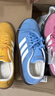 adidas「T头鞋」VL COURT CLASSIC板鞋德训鞋男女阿迪达斯轻运动 蓝色/亮白/树脂黄 (推荐女生选小半码)   36.5 实拍图