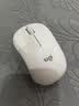 罗技（Logitech）M221 轻音鼠标 无线鼠标 办公鼠标 对称鼠标 带无线微型接收器 米白色 实拍图