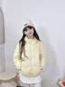 英氏（YEEHOO）儿童羽绒服男女童鹅绒服轻薄三防外套中大童装百搭冬 浅黄 150 实拍图