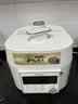 东芝（TOSHIBA）【旗舰新品】小白露风冷电压力锅 5L 4-8人高压锅家用IH锁鲜0排气 纯钛0涂层+陶瓷双胆PC-50MXVC 实拍图