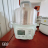 北鼎（Buydeem）电蒸锅 电煮锅电火锅 蒸锅电蒸锅小电锅蒸炖锅预约电炖锅多功能蒸煮炖锅 G37全能汽锅浅杉绿 实拍图