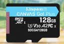 金士顿（Kingston）128GB TF（MicroSD）存储卡 内存卡U3 V30 A2 4K适配大疆Pocket 4/Action 6/Nano/无人机/运动相机 实拍图