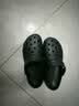卡骆驰（crocs）经典云朵Clog女沙滩洞洞鞋凉拖鞋206750 黑色  36  实拍图