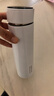 炊大皇保温杯 316L医用级不锈钢茶水分离商务便携保温杯 白色 490ml 实拍图