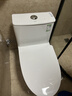 九牧（JOMOO）马桶 家用虹吸式马桶大冲力节水坐便器 防臭瞬冲 易洁抗菌马桶 行业爆款-升级无棱内壁11370-305坑 实拍图