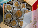 安琪双蛋黄白莲蓉月饼芳华映月红豆沙五仁水果中秋广式月饼送礼盒785g 实拍图