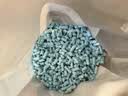 乖卷仓鼠垫料卷香纸粒山茶花除臭吸水金丝熊纸棉过年造景用品1.2KG蓝 实拍图
