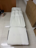 阳光半岛午休折叠躺椅单人沙发床办公室午睡床两用椅家用可躺可坐椅电脑椅 【米白-坐宽55】科技布/床椅两用 实拍图