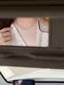 HEFANG何方珠宝气泡方糖项链锁骨链轻奢高级感生日礼物送女友 银灰色 实拍图