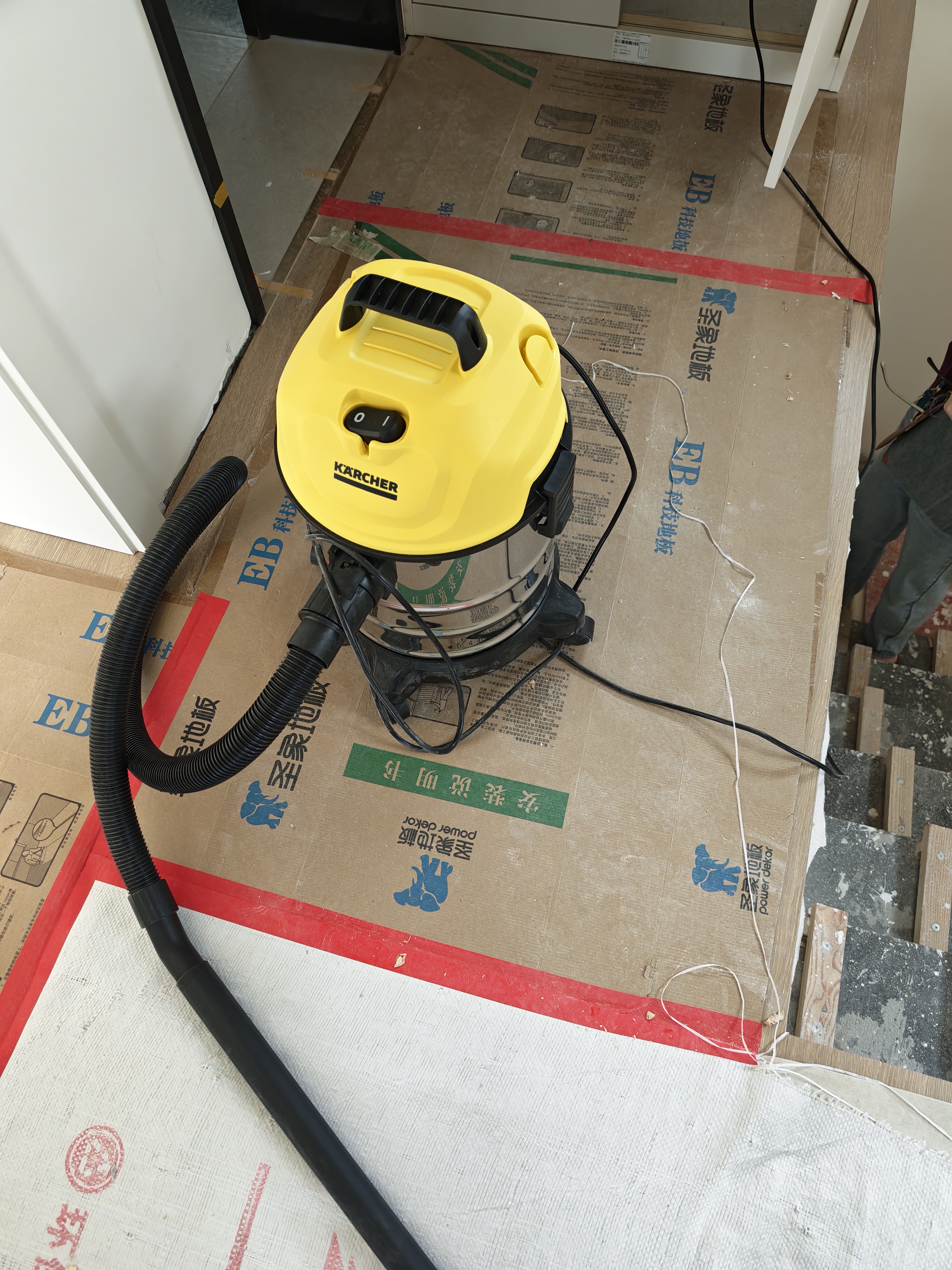 KARCHER德国卡赫 桶式吸尘器18L干湿吹三用家用工业开荒装修保洁地毯宠物大容量大功率超强吸力WD1s 实拍图