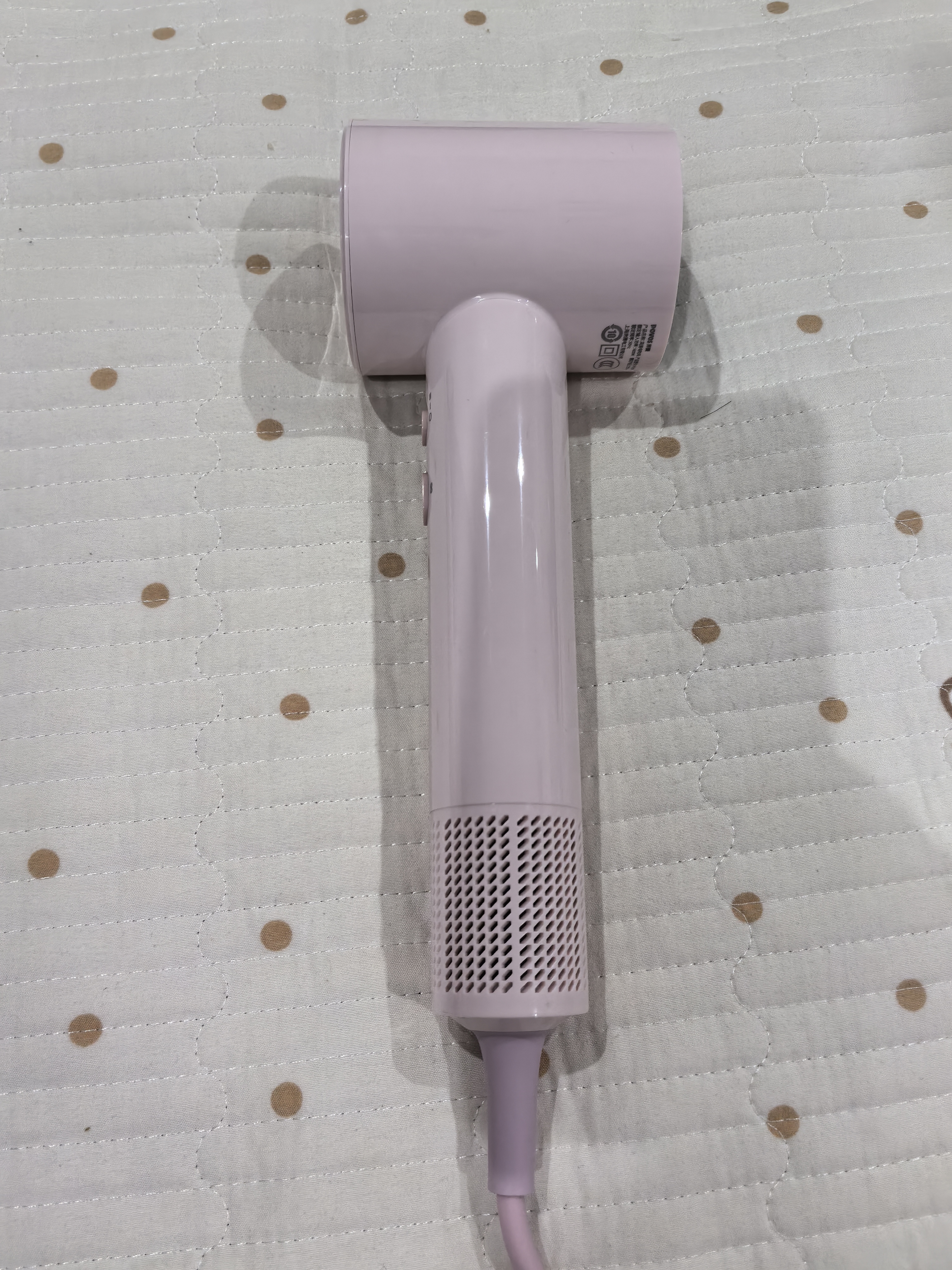 奔腾（POVOS）【节日礼物】P7高速吹风机家用学生宿舍负离子大功率速干低噪音PH7001慕斯粉生日礼物送女友 实拍图