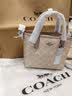 蔻驰（COACH） 女包奢侈品包包迷你托特包女士斜挎手提包 【京东仓】CW032SVPWH肩带随机发货 实拍图