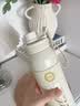 格米（germ）可口可乐保温杯带吸管运动水杯大容量学生杯子礼品杯580ML杏米 实拍图