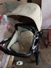 博格步（BUGABOO） FOX CUB 荷兰全功能高景观婴儿推车可坐躺 黑架沙漠黄布组 实拍图