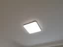 欧普照明（OPPLE）全光谱护眼吸顶灯卧室灯智能照明灯具大瓦数简约大气铭宇4黑方形 实拍图
