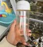 贝亲（Pigeon）自然成长翻盖直饮吸管 大童奶瓶330ml 经典款 18月+  AA278 实拍图