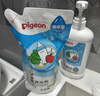 贝亲（Pigeon）奶瓶清洗剂 婴儿专用 奶嘴玩具果蔬清洁1300ml 囤货装 PL156 实拍图