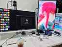 华硕ROG XG27ACMES-W 27英寸显示器2K240Hz电竞显示器超频255Hz HDR400 G-Sync 0.3ms响应 HDMI 2.1 实拍图
