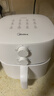 美的（Midea）空气炸锅 家用免翻面 全自动炸锅大容量炸蓝蒸汽嫩炸 无需翻面空气炸烤一体机炸锅自制小米锅巴 【金榜】控时控温免翻面 5.3L KZE5313 实拍图