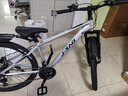 京东京造 XC350山地自行车铝合金禧玛诺21速油压碟刹成年人学生15寸时空银 实拍图