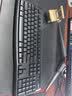 罗技（Logitech）MK120 键鼠套装 有线键鼠套装 办公键鼠套装 电脑键盘 USB即插即用 全尺寸 黑色 实拍图