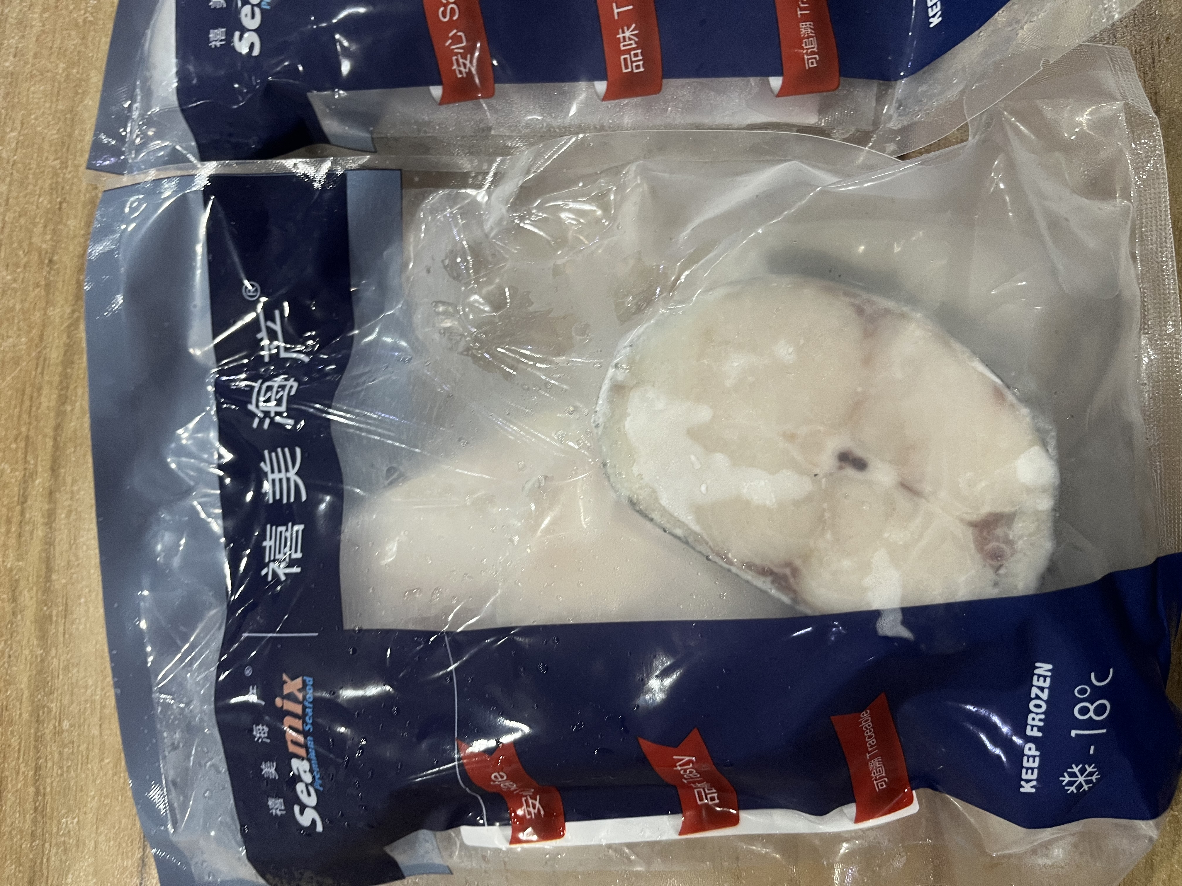 海名威冷冻格陵兰比目鱼400g 4-5片 鲽鱼 生鲜鱼类 海鲜水产 野生海捕 实拍图