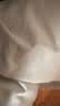 优衣库童装男童女童宽松中裤/水洗产品短裤488197 01 乳白色 160 实拍图