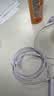 联想投资品牌想耀有线耳机 HIFI音质带麦降噪直播k歌唱歌音乐运动半入耳式游戏电脑耳机type-c YF01白 实拍图