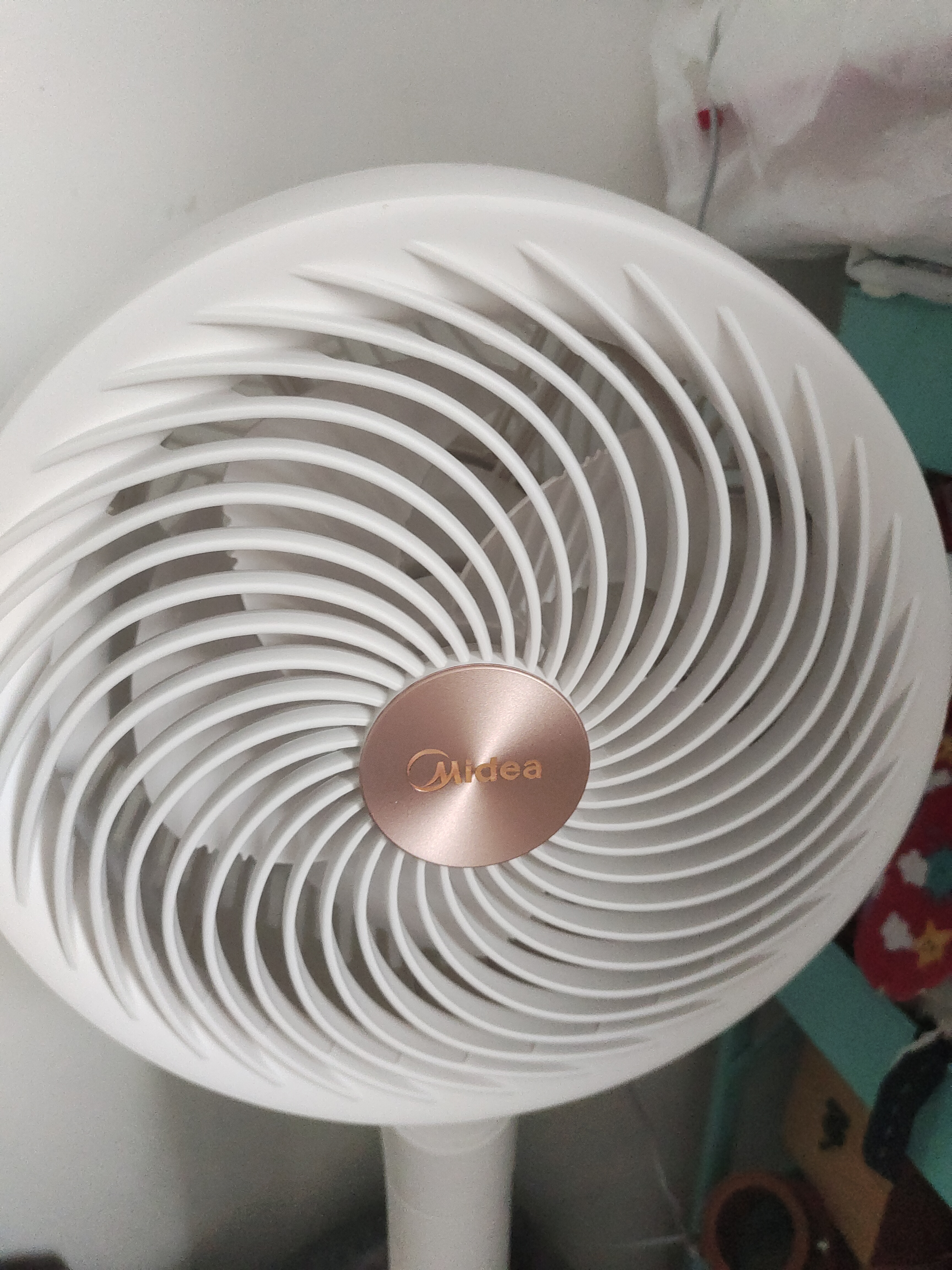 美的（Midea）【净化驱蚊】空气循环扇直流变频新款大风力家用落地扇3D摇头桌面电风扇卧室静音一级能效GDJ24DXS 实拍图