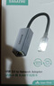 山泽USB3.0转网口千兆有线网卡转RJ45网线转接头转换器接口适用苹果Mac华为小米笔记本电脑外置扩展坞 实拍图
