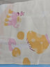 全棉时代婴儿口水巾手帕儿童吸水毛巾纱布毛圈面巾宝宝口水巾吸水方巾 【面巾】蘑菇空间 黄色  25x50cm 1条装 实拍图