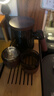 忆壶茶（YIHUTEA）茶具套装茶壶泡茶杯家用懒人泡茶器茶水分离茶杯带茶盘个人专用 【含托盘】轻奢黑 壶+木圈2杯 4件 实拍图